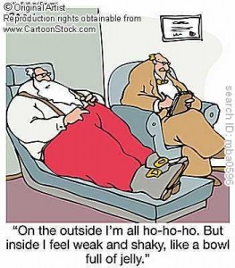 Even Santa should take a load off